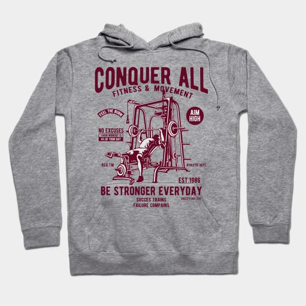 Be Stronger every day! Hoodie by RaptureMerch